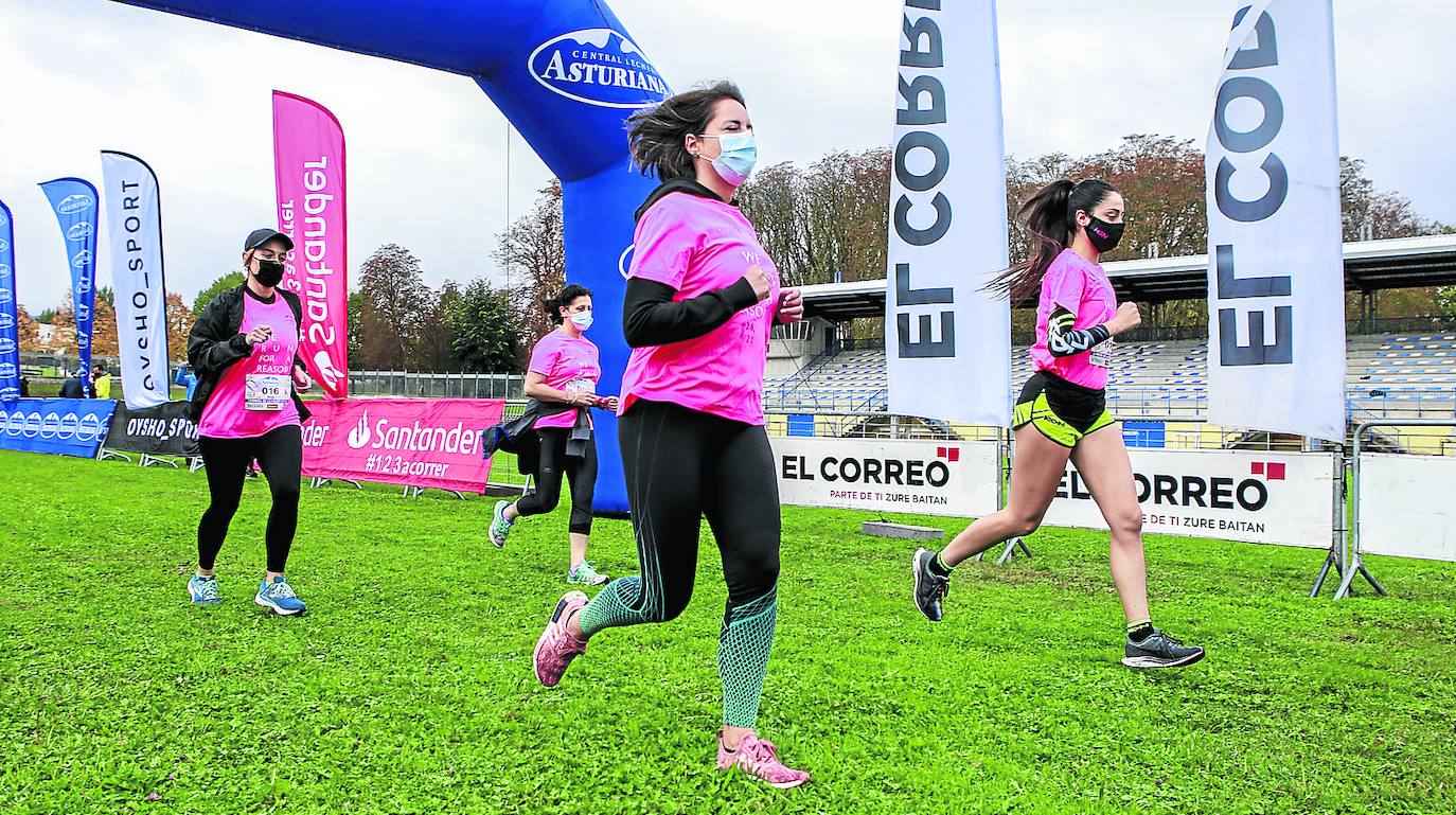 Más de 1.500 mujeres completaron 5 kilómetros a través de la ‘app’ entre el jueves y el domingo