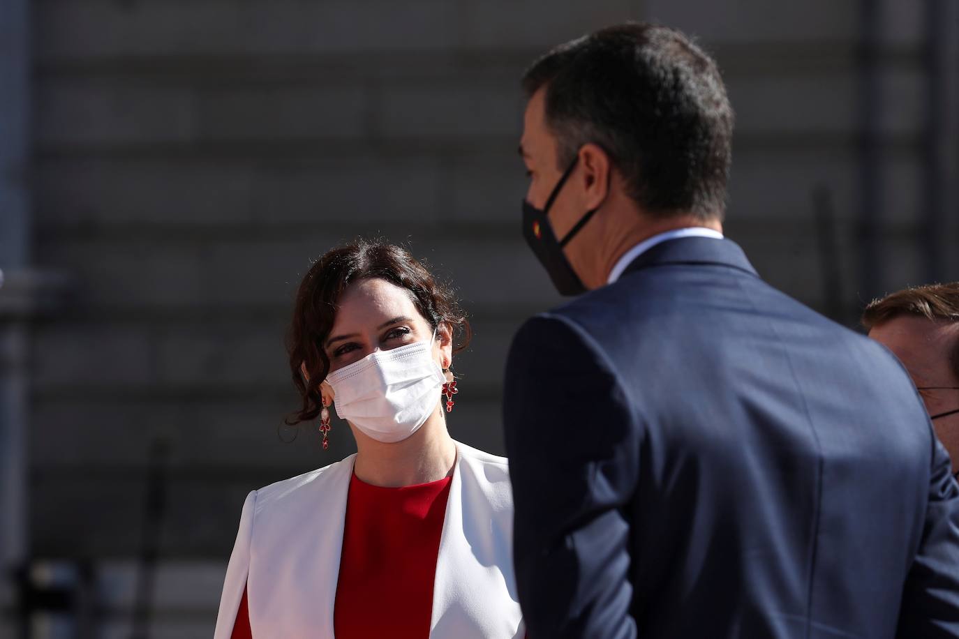 Fotos: Imágenes del acto organizado con motivo del Día de la Fiesta Nacional, en Madrid