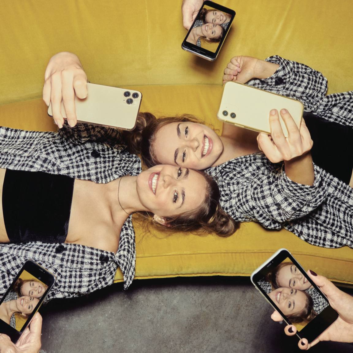 Fotos: Inditex ficha a unas mellizas vascas para la nueva temporada