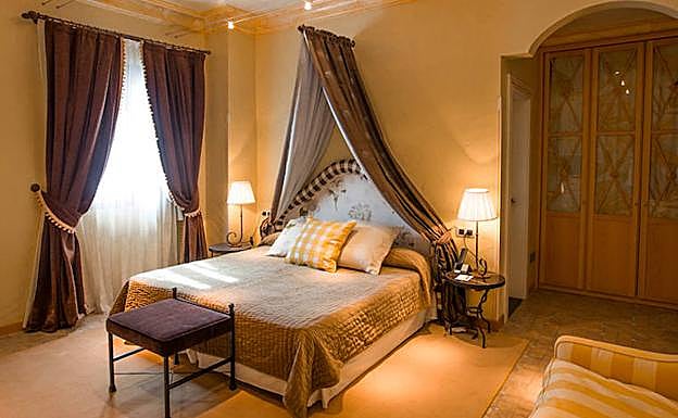 Una habitación del hotel.