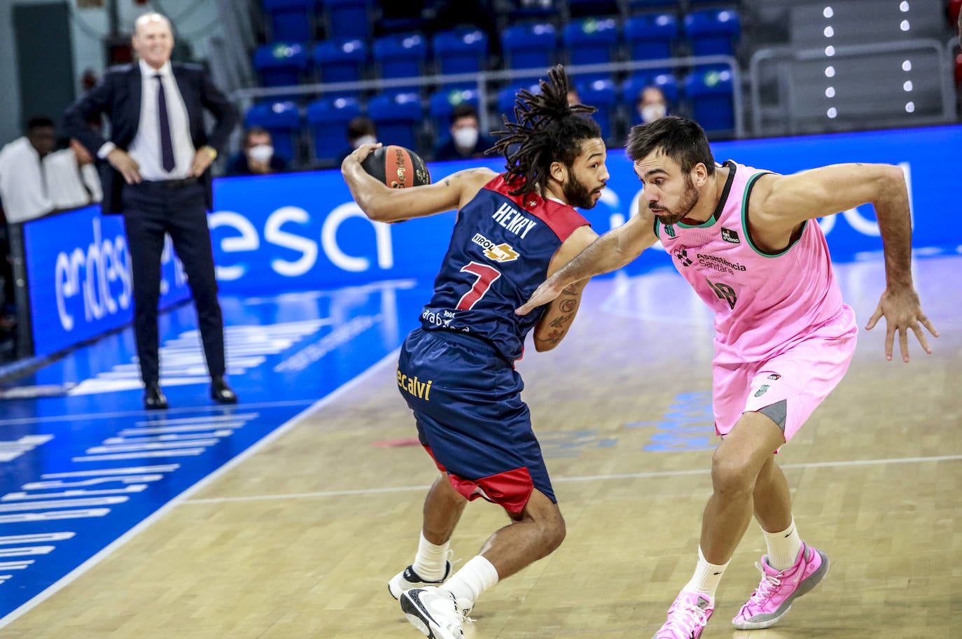 Las fotos del Baskonia - Barcelona. 