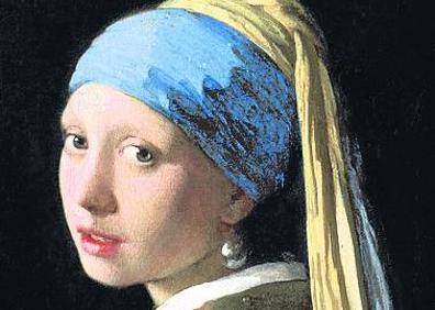 Imagen secundaria 1 - 1. Los girasoles de Van Gogh. 2. La joven de la perla de Vermeer. 3. Oskar González Mendia, delante de 'La variante ovoide de la desocupación de la esfera', de Oteiza.