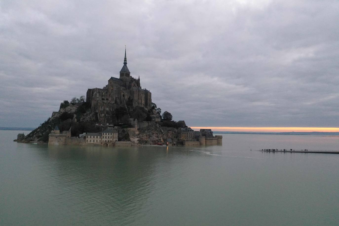 Fotos: La magia de las mareas en la Normandía francesa