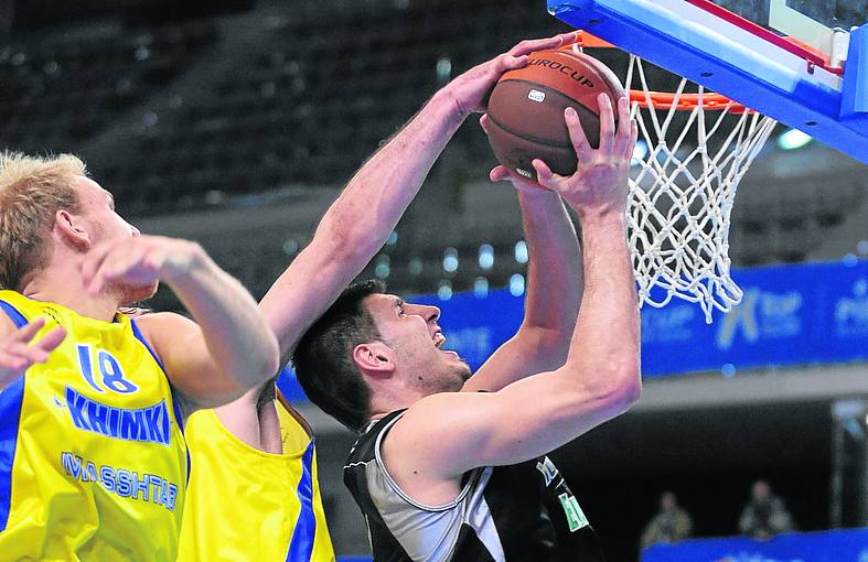 Turín. En su primera participación europea, el Bilbao Basket llegó a la 'Final 8'. 