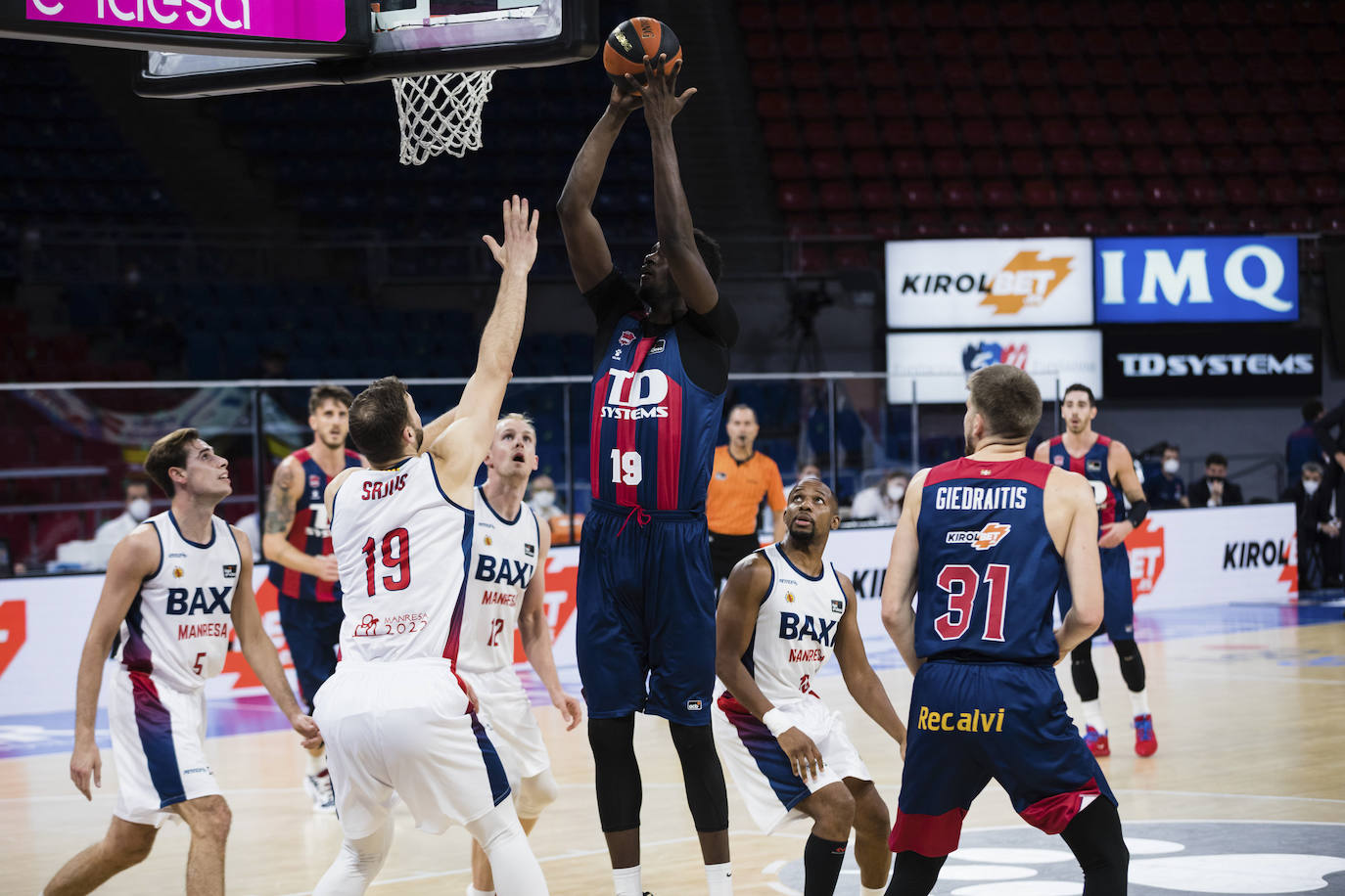 Las fotos del Baskonia - Manresa. 