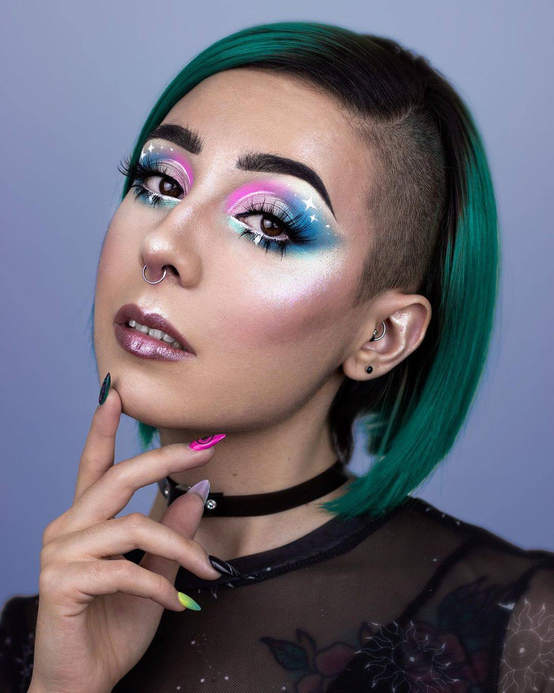 Fotos: Tamara, la vitoriana que crea maquillajes que son pura fantasía