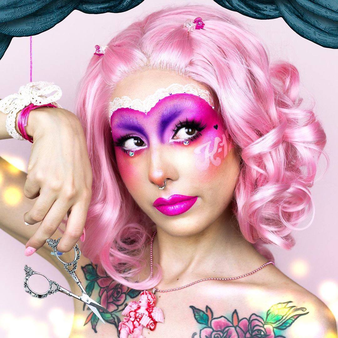 Fotos: Tamara, la vitoriana que crea maquillajes que son pura fantasía