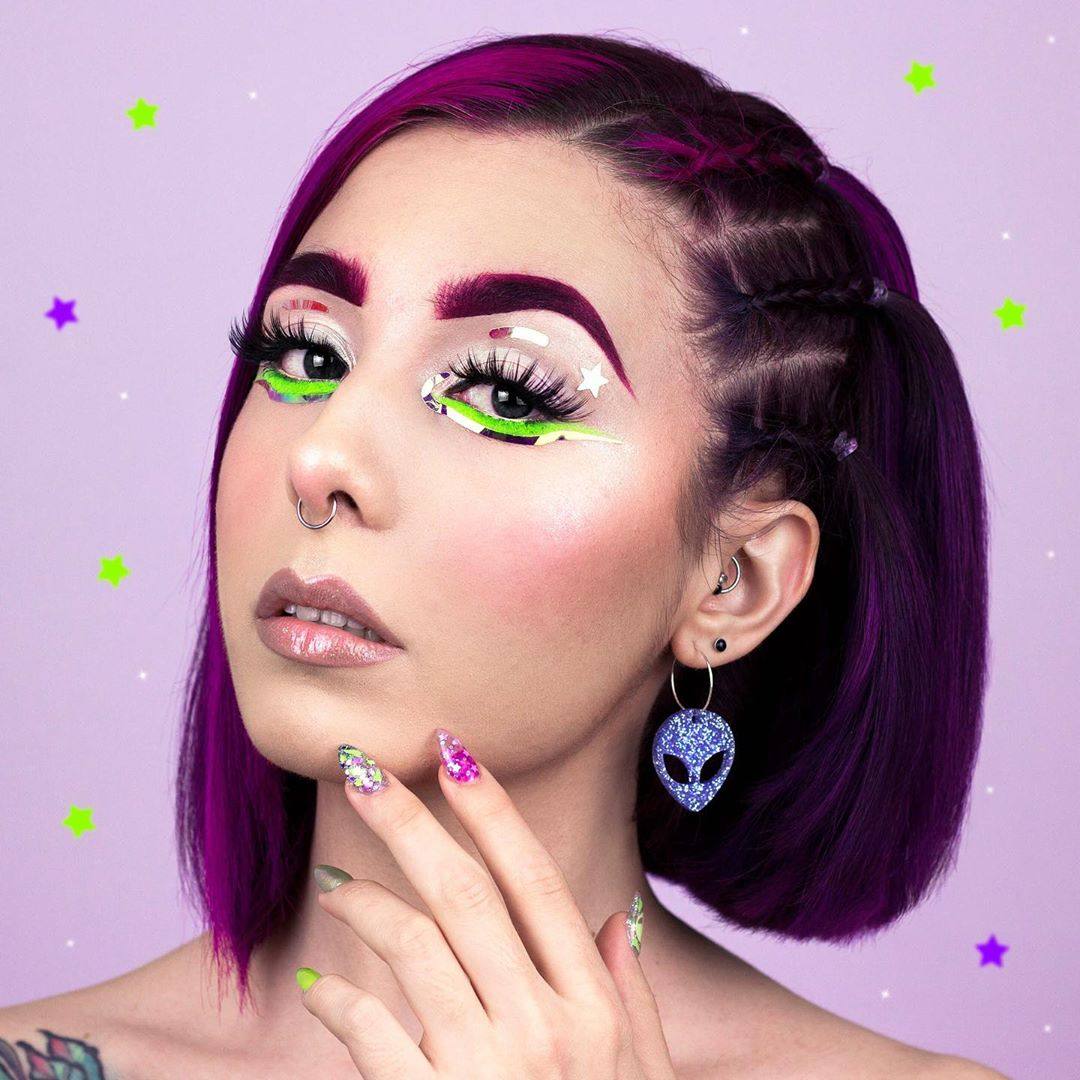 Fotos: Tamara, la vitoriana que crea maquillajes que son pura fantasía