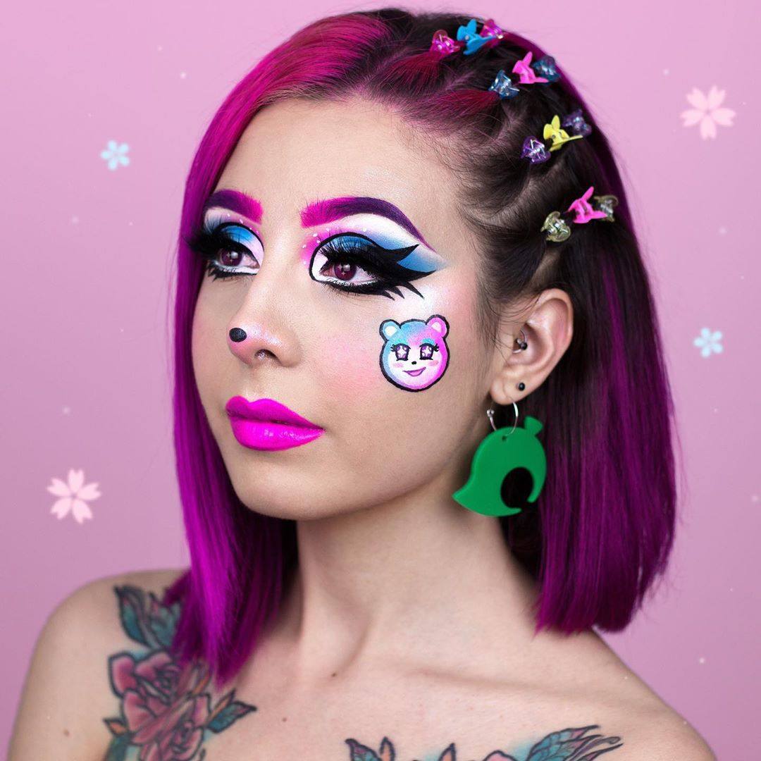 Fotos: Tamara, la vitoriana que crea maquillajes que son pura fantasía