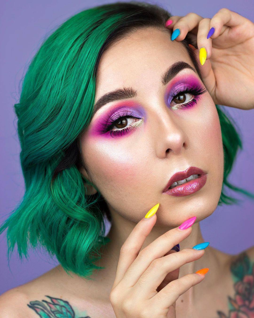 Fotos: Tamara, la vitoriana que crea maquillajes que son pura fantasía