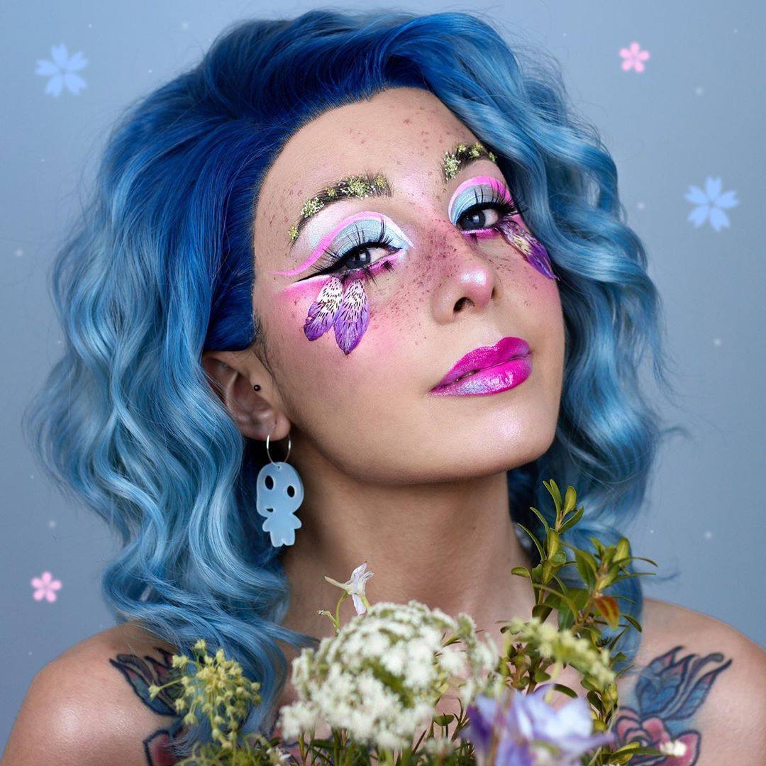 Fotos: Tamara, la vitoriana que crea maquillajes que son pura fantasía