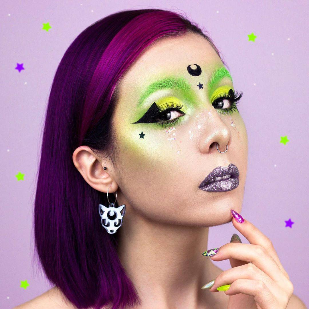 Fotos: Tamara, la vitoriana que crea maquillajes que son pura fantasía