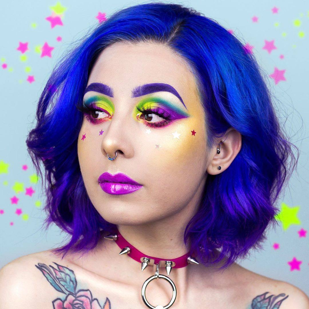 Fotos: Tamara, la vitoriana que crea maquillajes que son pura fantasía