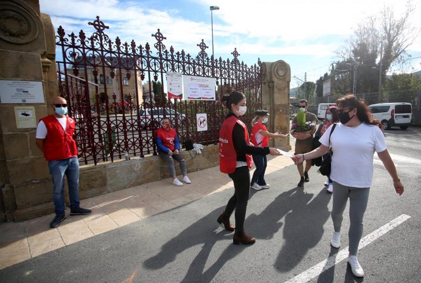 Cementerio de Derio en el Día de Todos los Santos