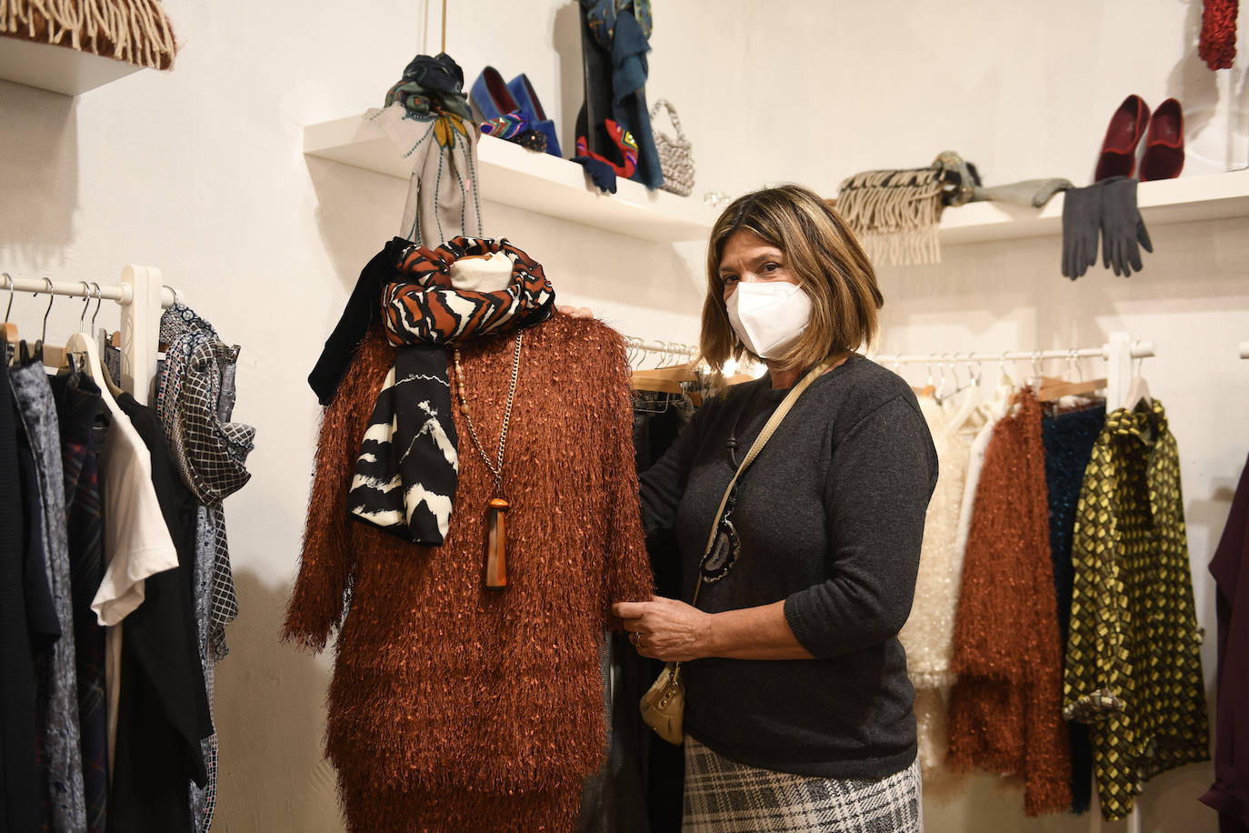 Fotos: Siete mujeres abren una tienda efímera en pleno Gran Vía de Bilbao