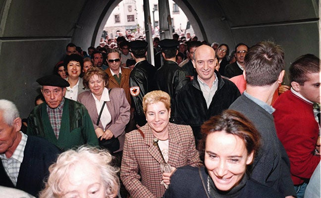 Fotos: El primer viaje del Metro Bilbao en imágenes