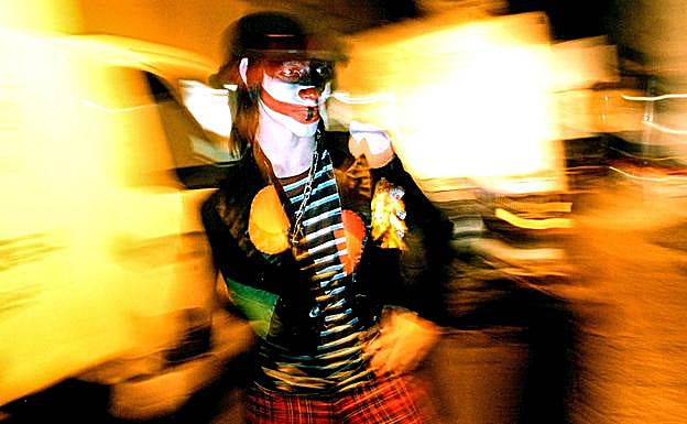 Rodaje de la película Noviembre