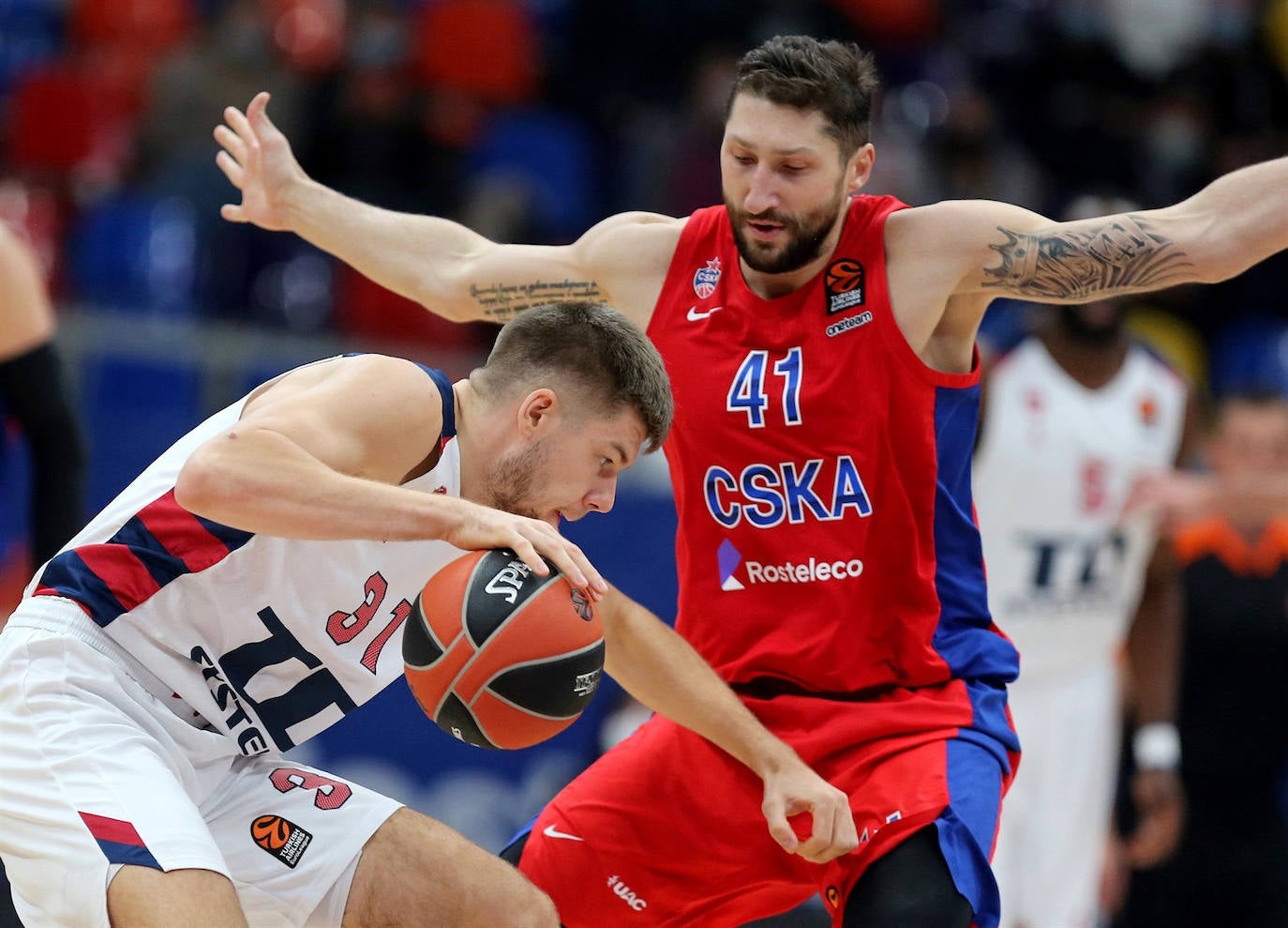 Las fotos del CSKA - Baskonia. 