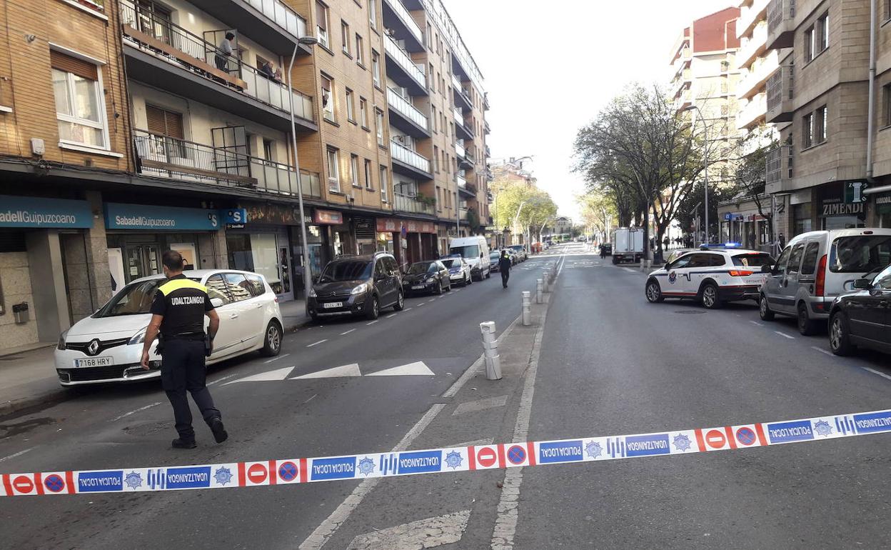 Calle donde se encuentra la vivienda.