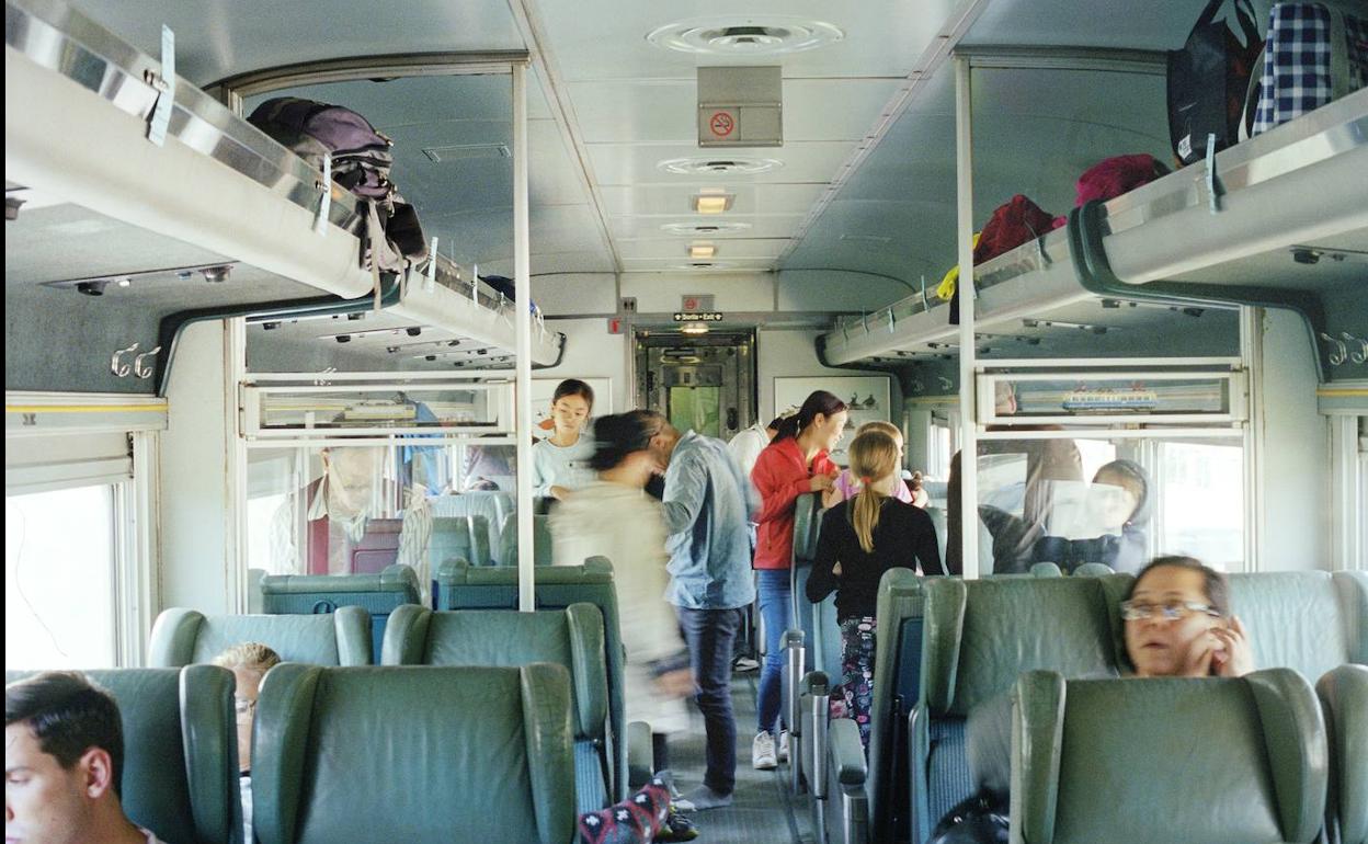 Una de las obras de la muestra 'Un océano muy frío'. 