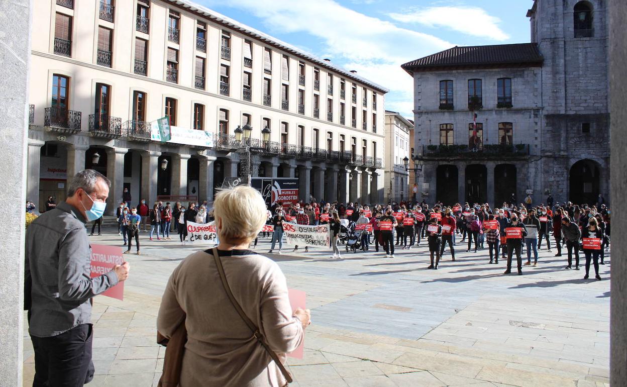 La semana pasada ya se celebraron concentraciones de protesta. 