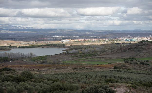 Vista de La Grajera, situada a escasos kilómetros de Logroño.