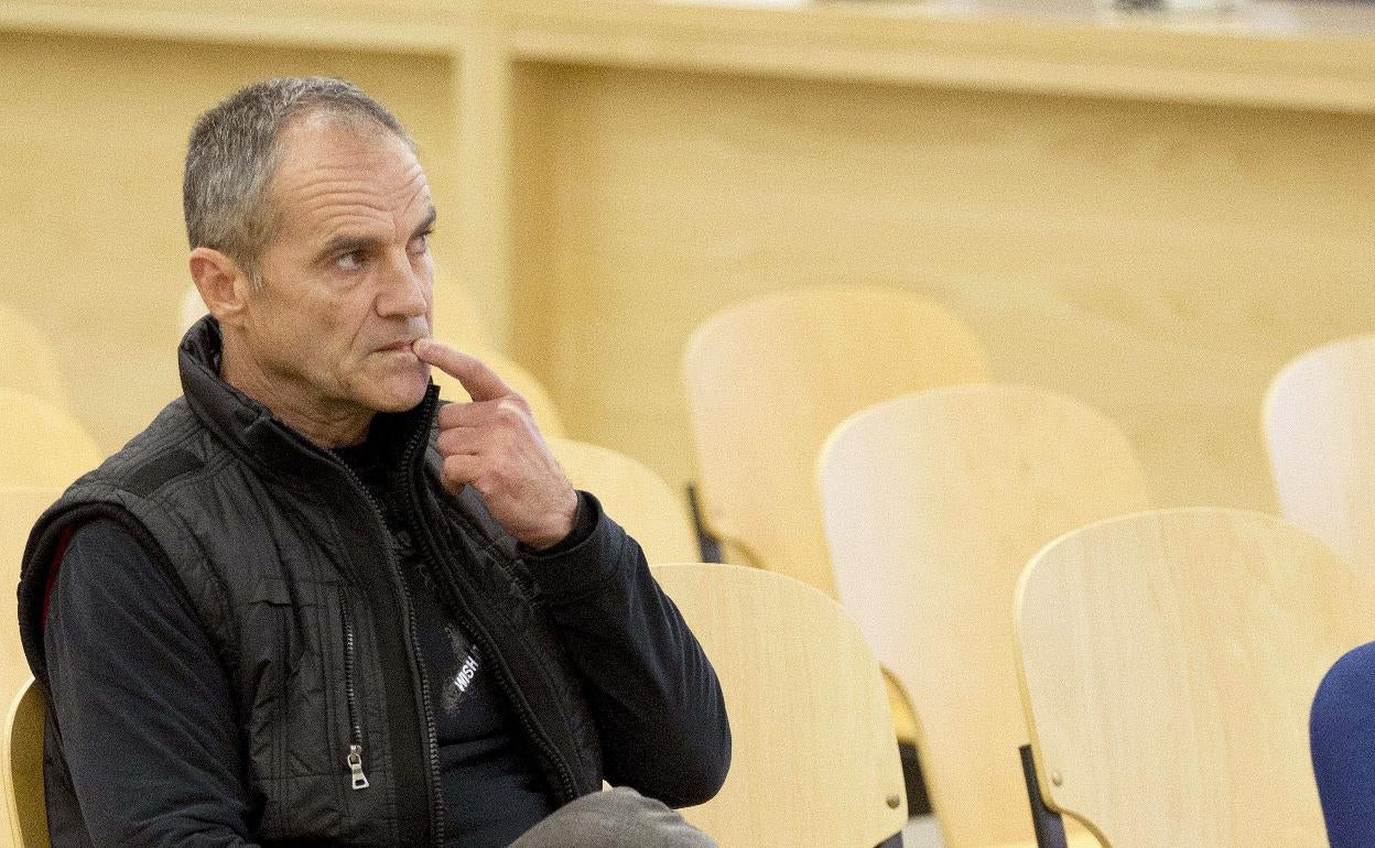 José Javier Arizkuren Ruiz, «Kantauri», durante un juicio.