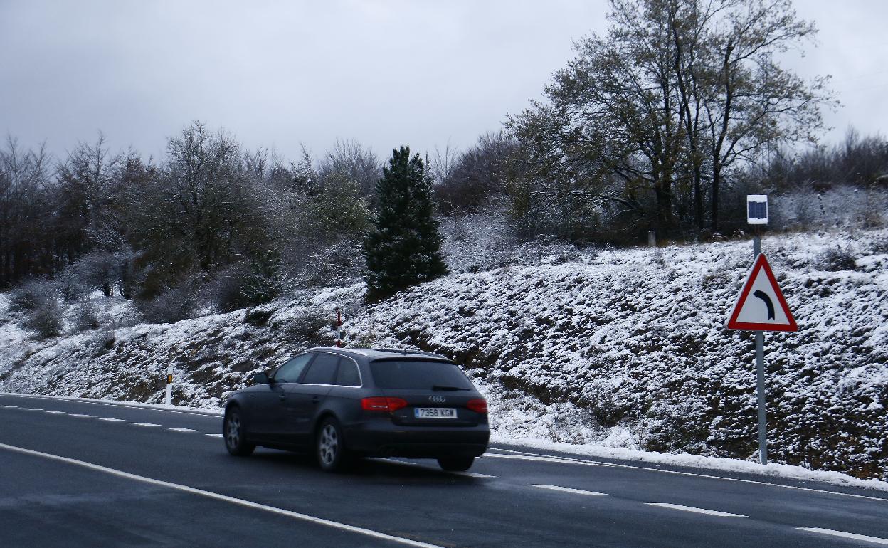 Activado para mañana el aviso amarillo por la primera nevada de la temporada en Euskadi