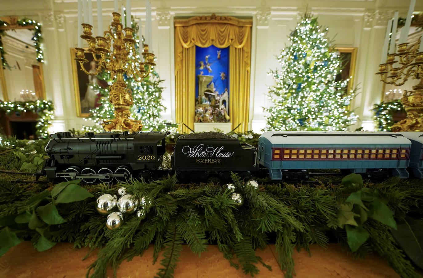 Fotos: La última Navidad de Melania Trump en la Casa Blanca