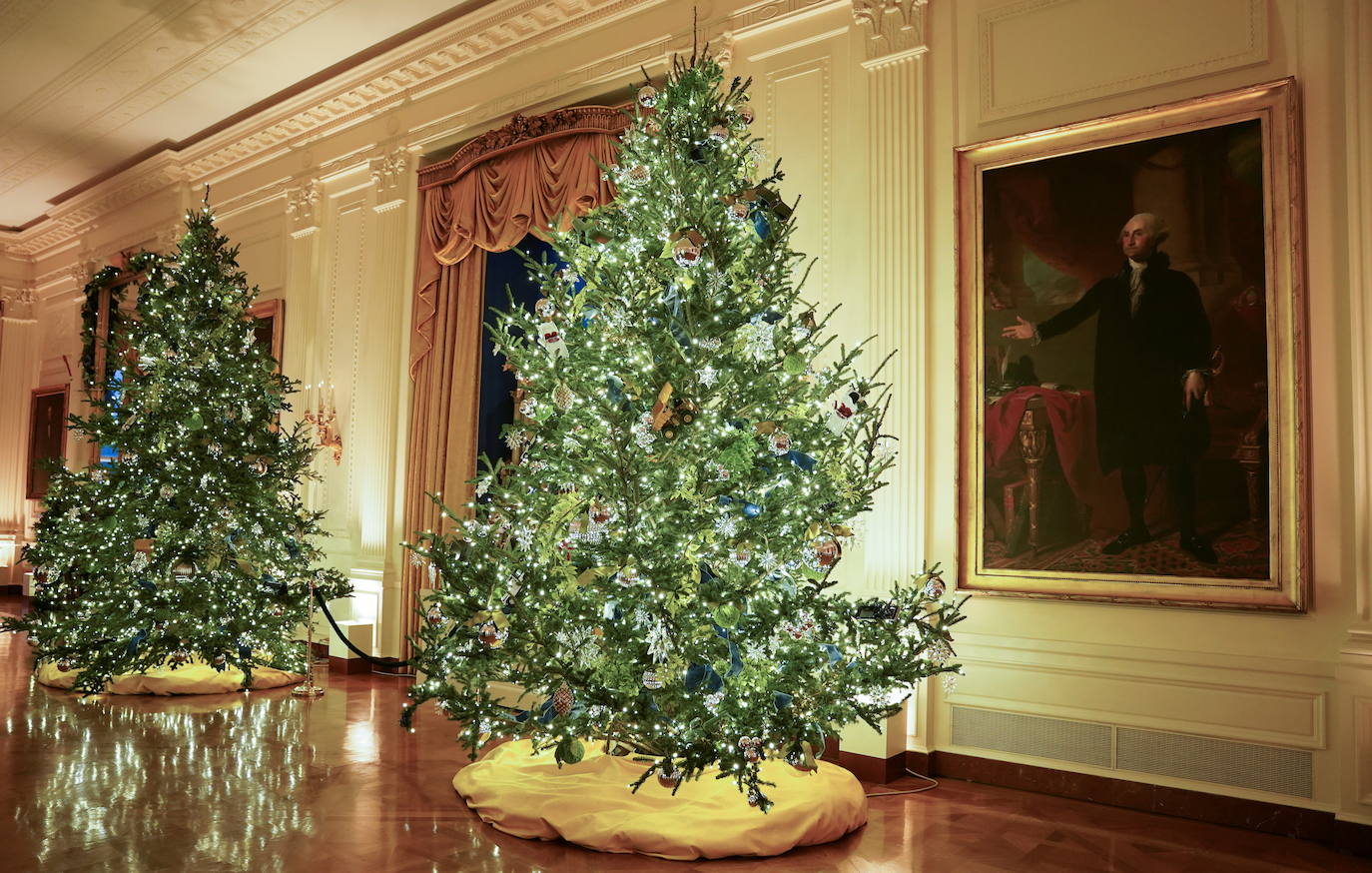 Fotos: La última Navidad de Melania Trump en la Casa Blanca