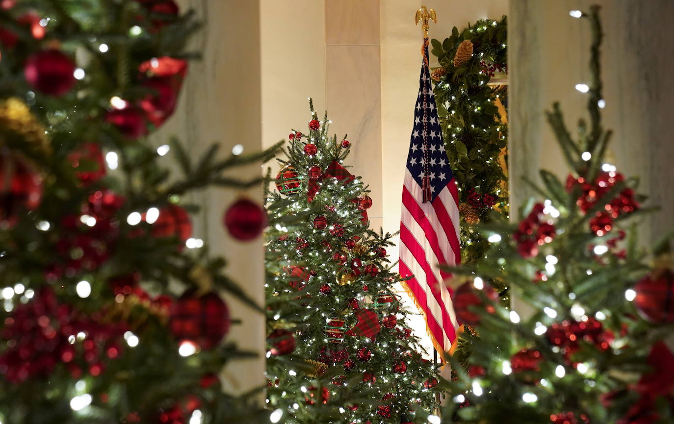 Fotos: La última Navidad de Melania Trump en la Casa Blanca