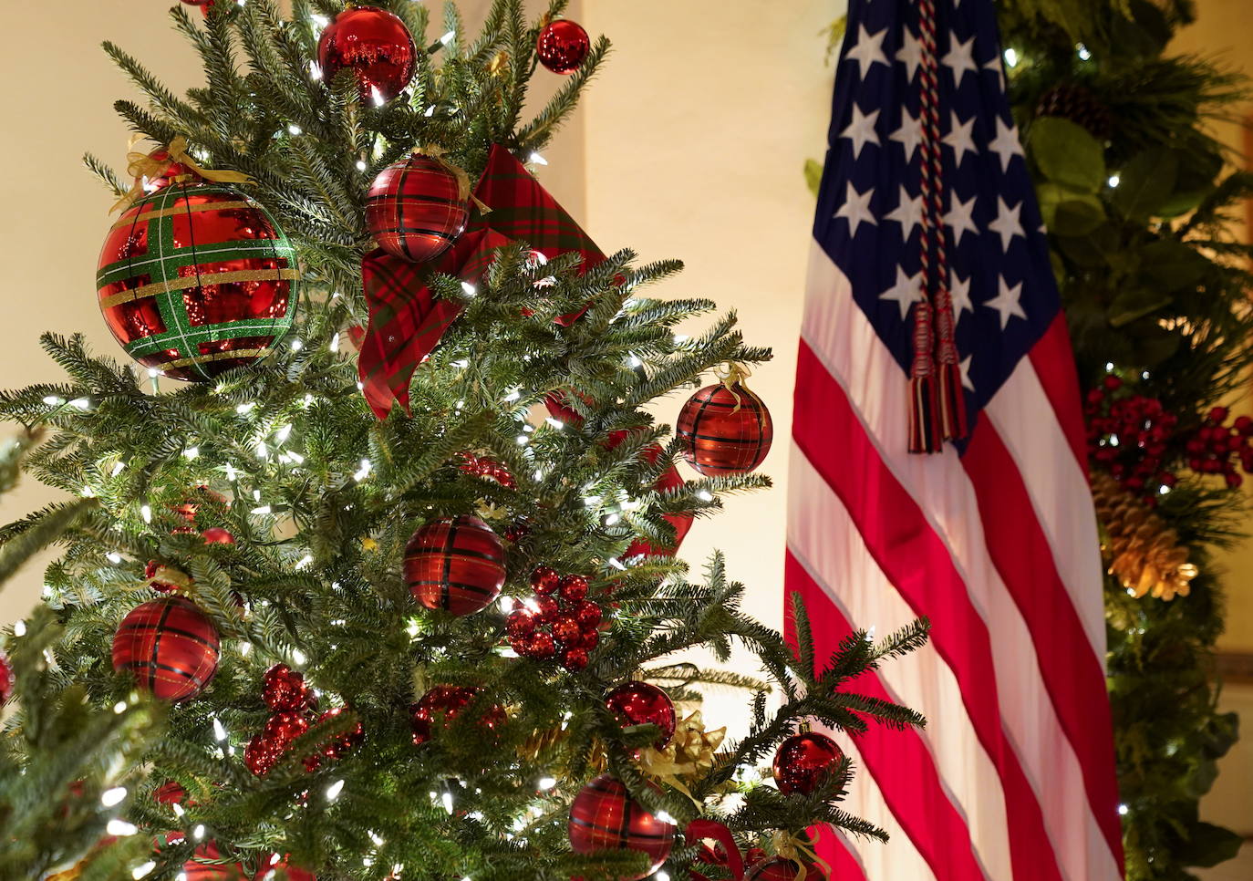 Fotos: La última Navidad de Melania Trump en la Casa Blanca