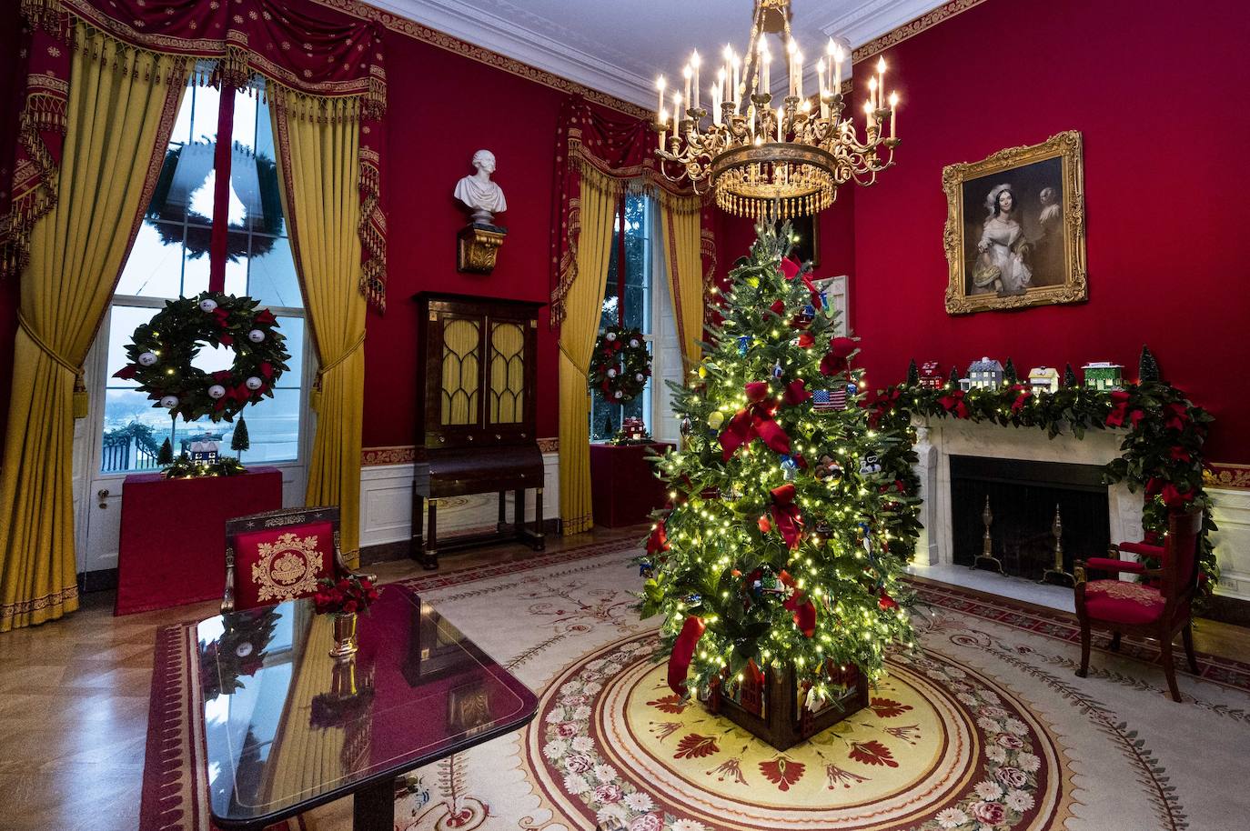 Fotos: La última Navidad de Melania Trump en la Casa Blanca