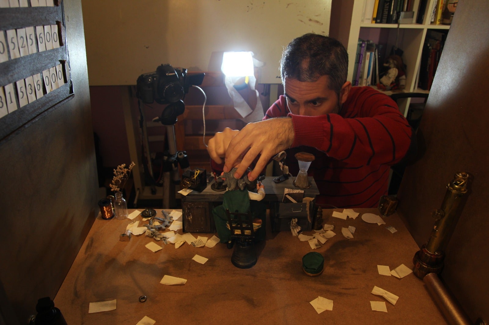 Fotos: Bocata en los fuegos y purpurina en &#039;La Pinpi&#039;: una pareja recrea en plastilina la Aste Nagusia que no pudo ser