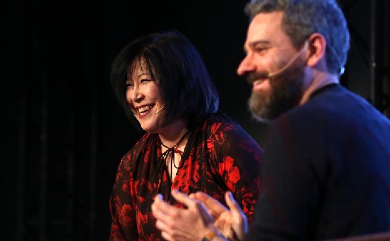 La compositora Yoko Shimomura durante su intervención en la pasada edición del festival