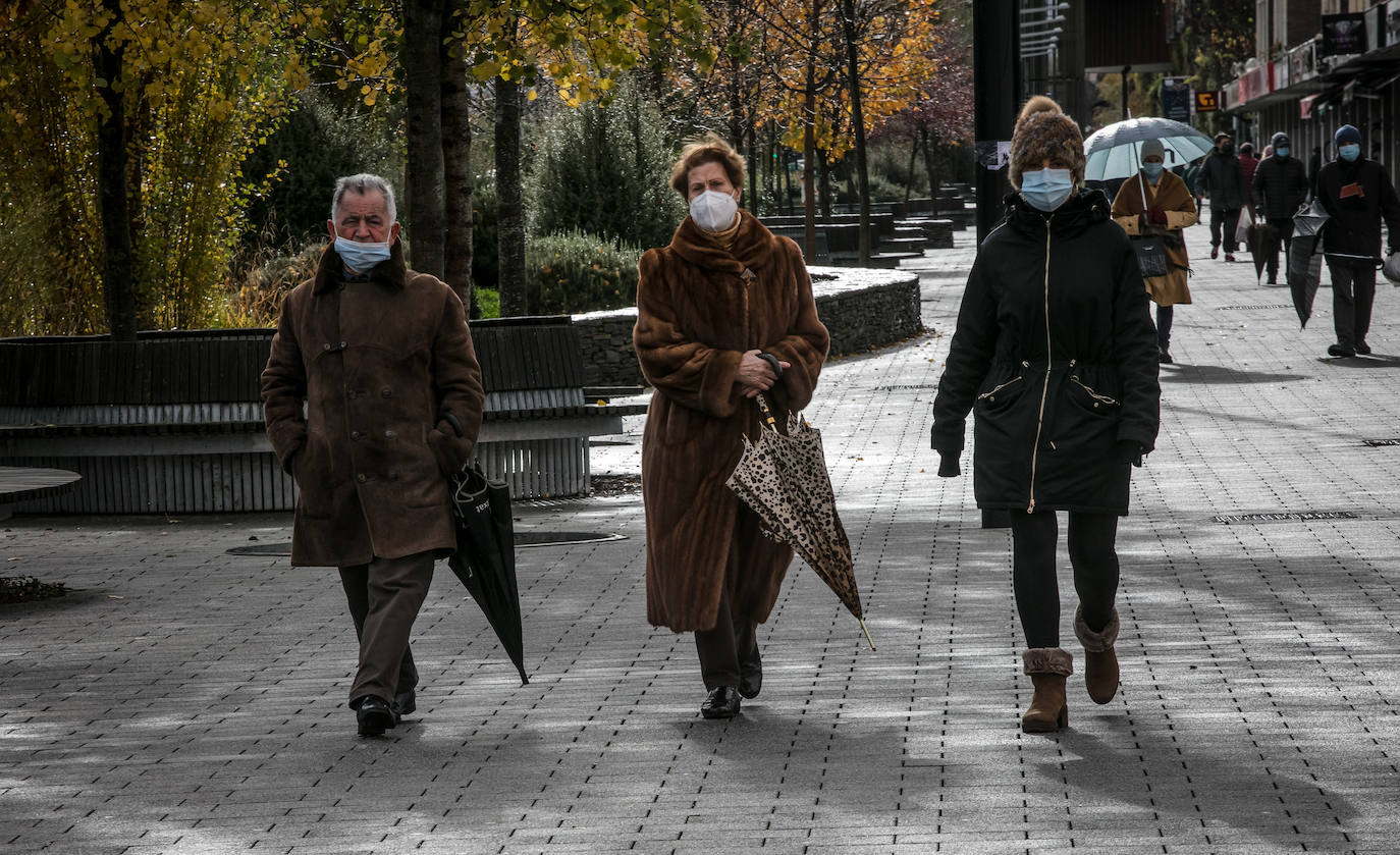 La borrasca 'Dora' está dejando las primeras estampas invernales.