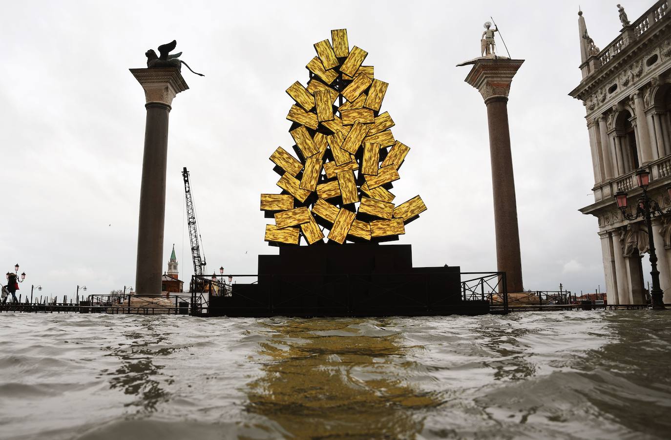 Fotos: Los diques fallan y el &#039;acqua alta&#039; inunda Venecia