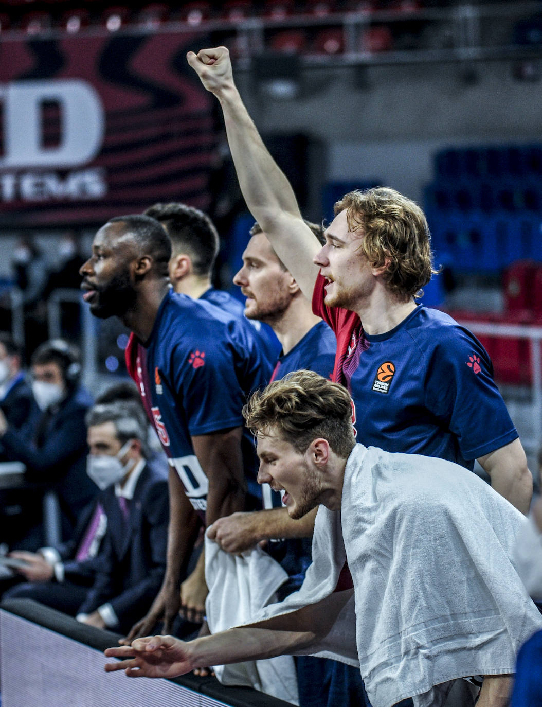 Fotos: El Baskonia-Maccabi, en imágenes