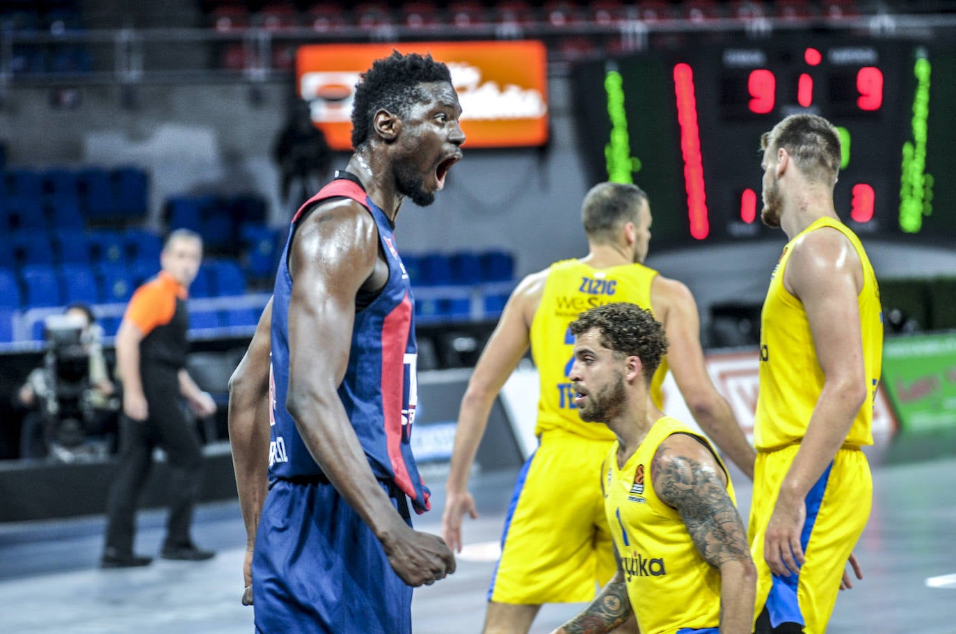 Fotos: El Baskonia-Maccabi, en imágenes