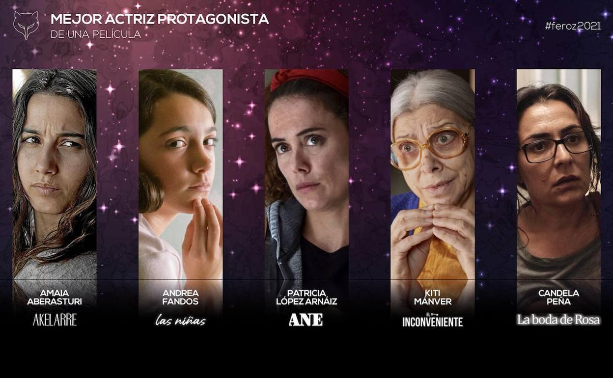 La actriz López Arnaiz firma una de las actuaciones del año y aspira a los premios Feroz y Forqué. 