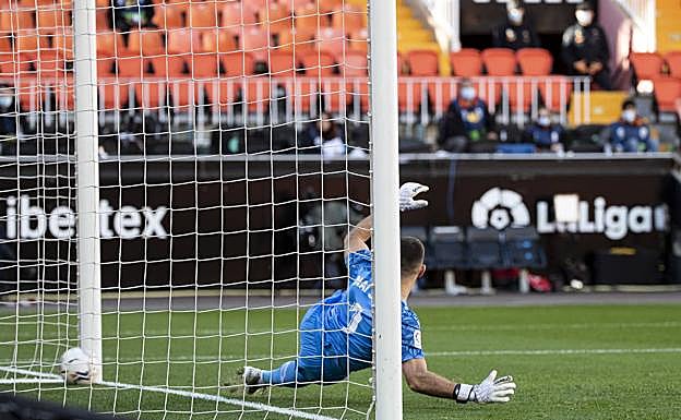 El Athletic lleva casi tres años sin parar un penalti en un partido