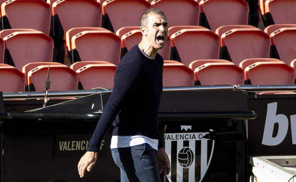 Gaizka Garitano en Valencia: «Hemos dado un paso adelante, hemos jugado con personalidad»