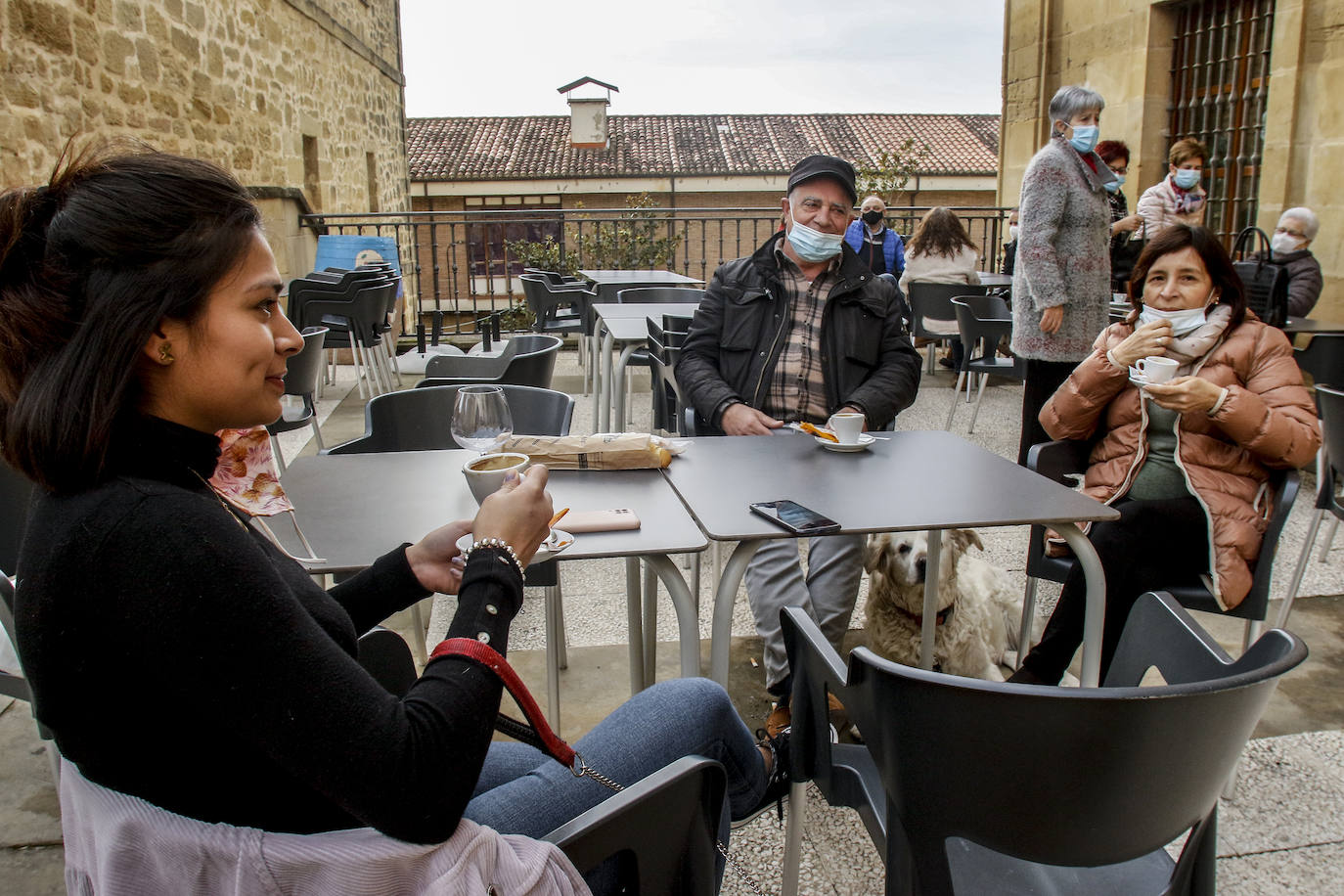 En Labastida han aumentado los visitantes, ahora que está permitido moverse por el territorio.