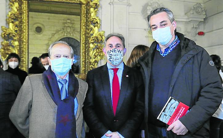 Alberto Cabrera, Alfonso Gil y Gorka Angulo. 