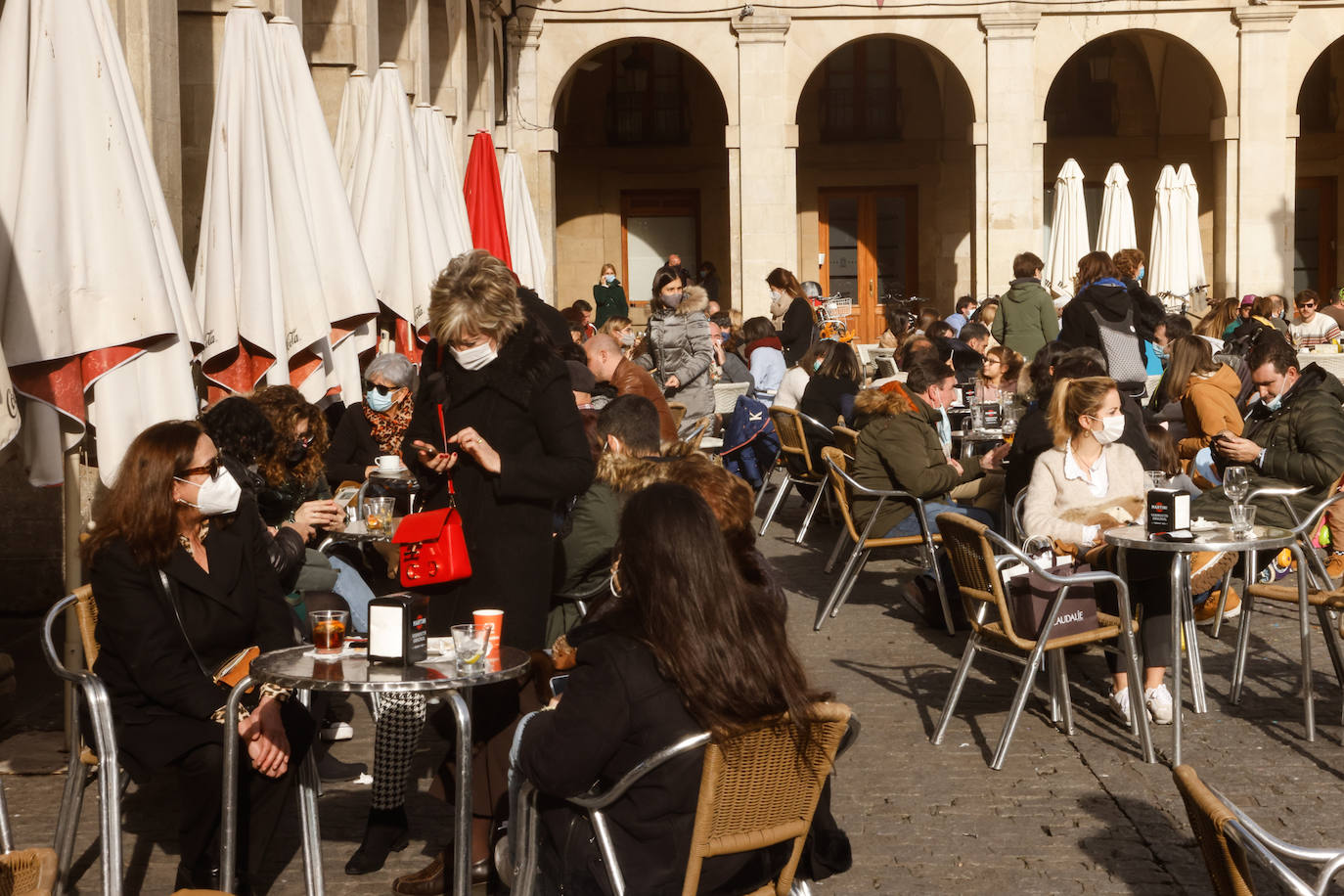 Fotos: Vitoria potea antes de la cena de Nochebuena