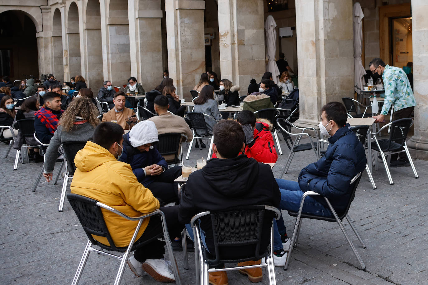 Fotos: Vitoria potea antes de la cena de Nochebuena