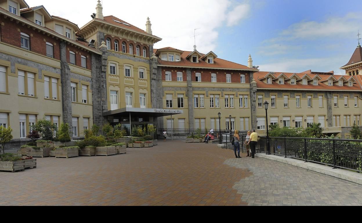 Hospital San Juan de Dios, en Santurtzi. 