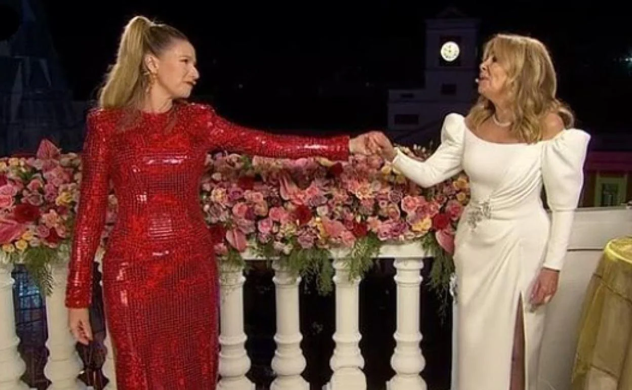 Ana Obregón y Anne Igartiburu en las Campanadas 2021: Campanadas 2021: la  reaparición más esperada de Ana Obregón y el vestido rojo de Anne  Igartiburu | El Correo
