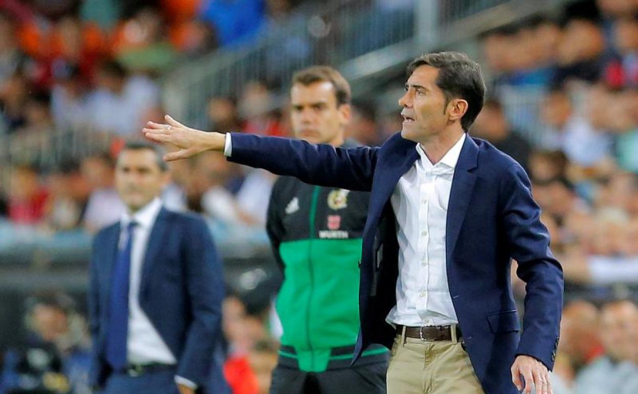 Principio de acuerdo del Athletic con Marcelino hasta junio de 2022