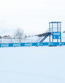 Imagen secundaria 2 - Así se encuentran las instalaciones de Ibaia, este lunes. 